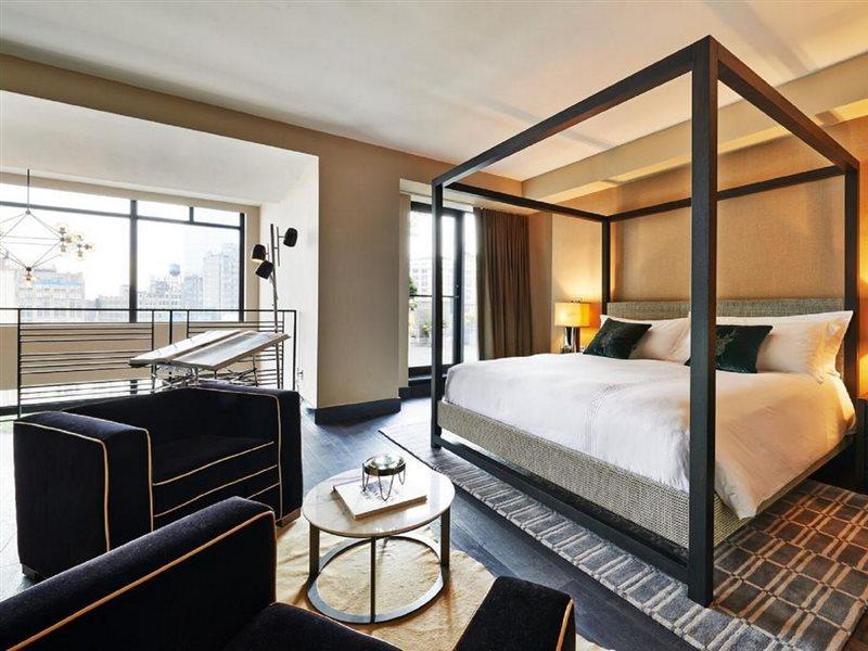 Sixty Soho Hotel New York Bagian luar foto A suite at the hotel